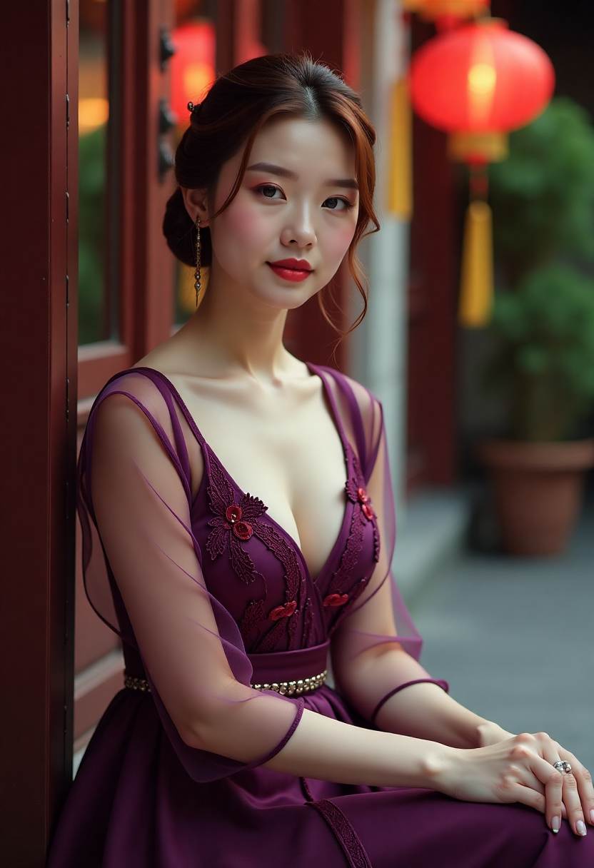 旧城灯火